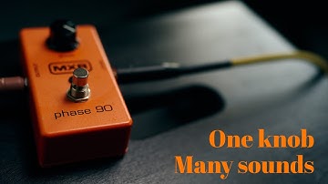 The most versatile guitar modulation Pedal, a MXR Phase90 tech-review