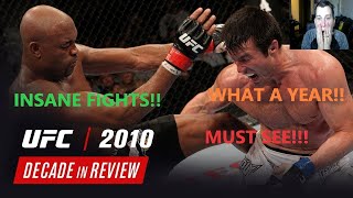 UFC Decade in Review   2010 REACTION!!
