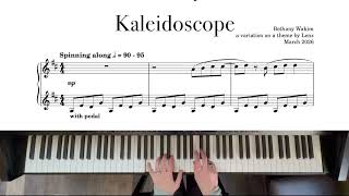 Kaleidoscope - a variation on a theme by Lenz
This was a fun collab project with other YT composers!
All variations can be heard here: https://youtube.com/playlist?list=PL5sWhED0-7El3VmjtAz7WbWj-NCVGLiGM&si=6Hj_08GMygkuJ-Yq
Thanks to @i@ignatzmusicor heading up the project and @LenzPiano for the theme!
Original theme 0:00
Variation 0:36 Kaleidoscope - a variation on a theme by Lenz