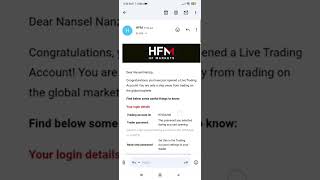 How to Connect HFM Account to MT5 mobile App (How Link HF Markets Trading Account to Metatrader 5) screenshot 5