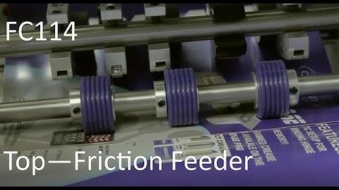 Count FC114 Friction Feed Creasing, Numbering, Perforating System