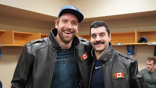 JACKET PRESENTATION: Dylan DeMelo & Blake Wheeler