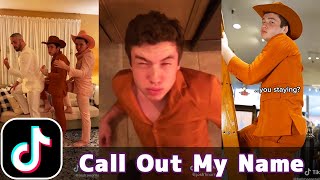 Call Out My Name Face (Orange Suit - Josh Morris) | TikTok Compilation