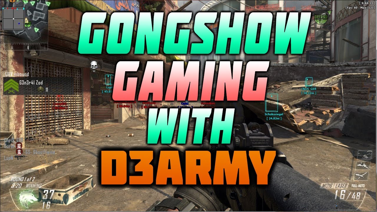 Gongshow Gaming With The D3ARMY™