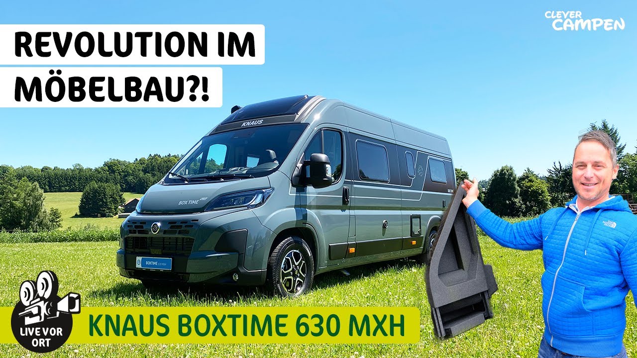🚐 Knaus Boxtime 2026 – Der innovative Campervan mit neuer Leichtbau ...