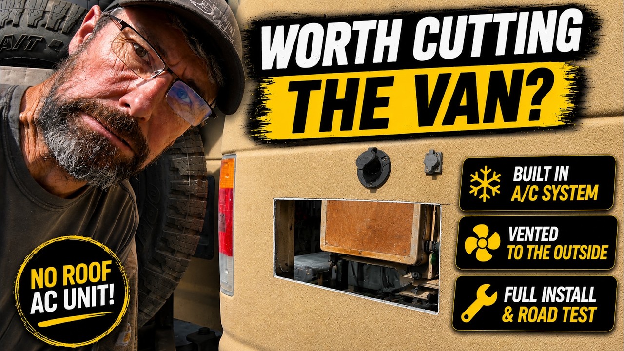 Van Builders – Worth Cutting The Van? - Velit 2000U Air Conditioner