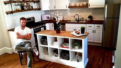 IKEA HACK - Kitchen Island DIY Project