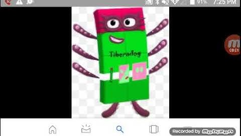 Numberblocks In A Nutshell But With Fanmade Poses Part 8 - OCTOBLOCK Time