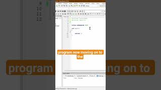 Basic Structure of a C++ program
