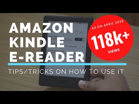 How to use a Kindle e-Reader [[For first timers]]
