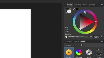 Affinity Designer CMYK Document