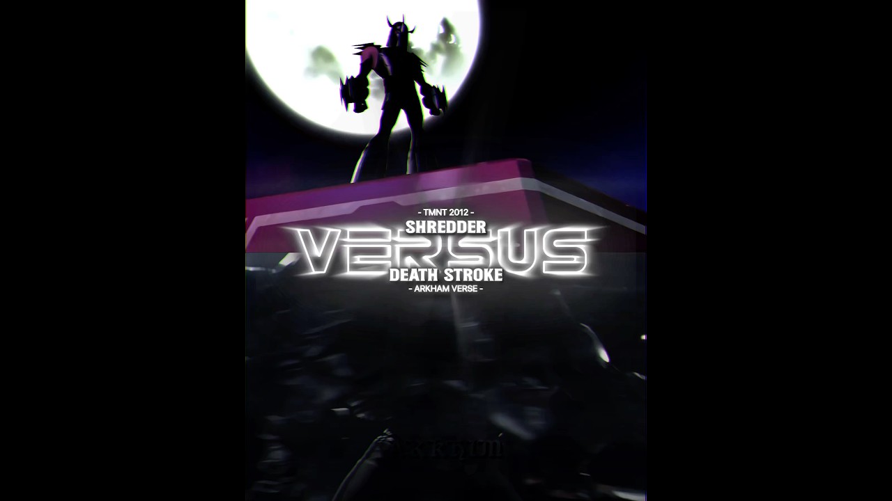 Shredder 🆚 Deathstroke