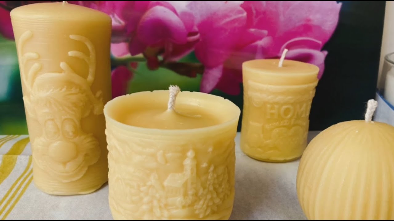 Step-by-step Beeswax Candle Guide