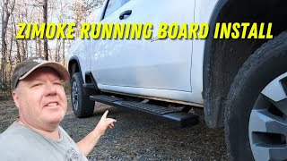 How to install: Chevy 2500HD Zimoke Running Boards fits 2023 2022 2021 2020 2019 1500 and 3500 also