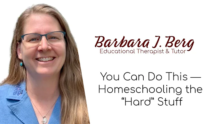 Barbara Berg - "You Can Do This: Homeschooling the...