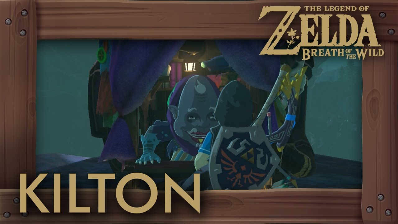 Zelda Breath of the Wild Kilton Location (How to Get Dark Link Tunic