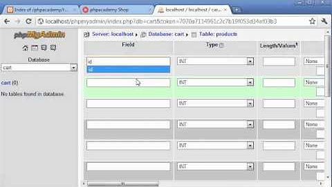 PHP Tutorials  Mini Shopping Cart Part 1 7 By ESPMan