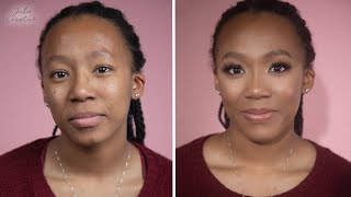HOW I DO MAKEUP FOR DEEP SKIN TONES *Full Face Tutorial In Real Time*