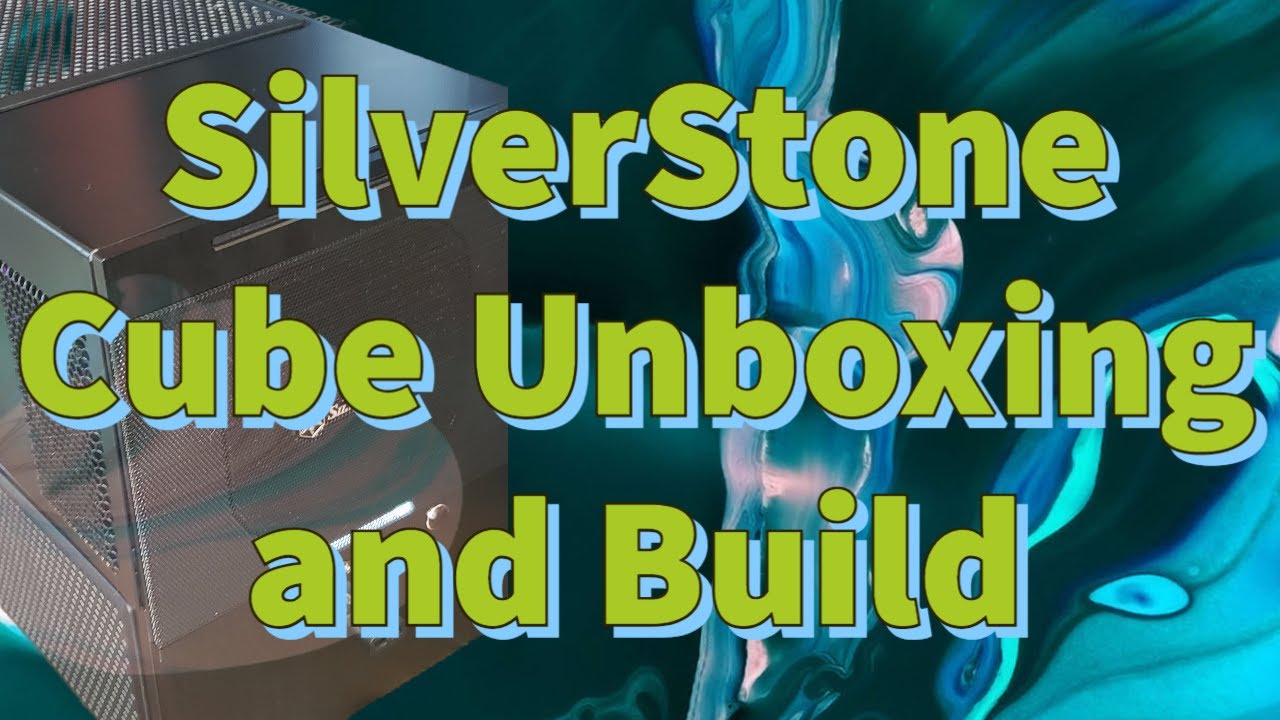 SilverStone Cube Computer Case Unboxing and Build!!