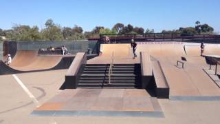 Brian Ollie Clairemont Skatepark 4 Flat 5 San Diego California
