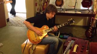 DGN Custom Guitars - NY Amp Show 2012, Paragon '59 into a KW Cabs MEGA-bite T Amp