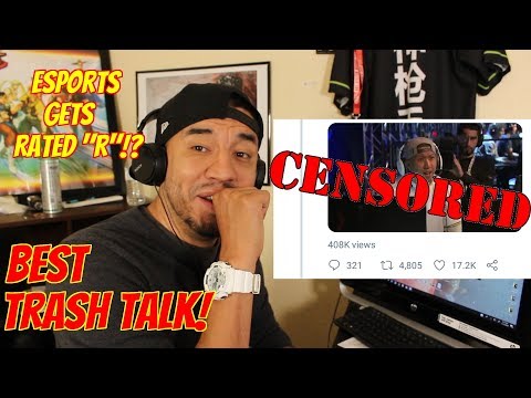 Esports gets "RATED R" Best TRASH TALK Ever!? Button Check