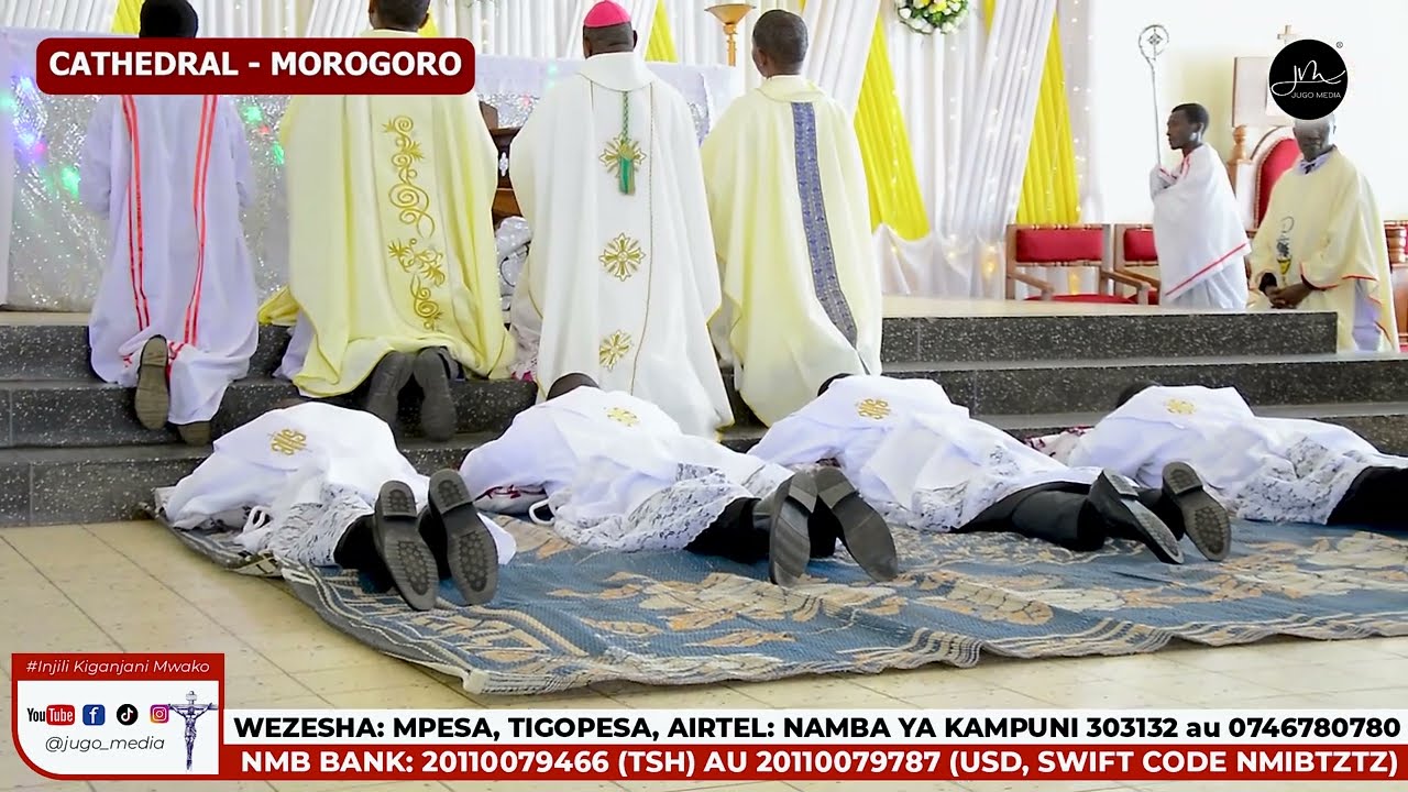 Litania ya Watakatifu wote | Misa Takatifu ya Upadrisho Kanisa Kuu la Mt. Patrick Jimbo la Morogoro.