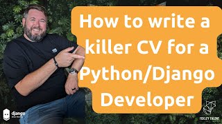 Write a killer new CV for a python developer job