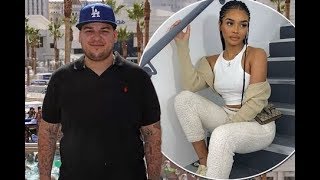 Mystery over Rob Kardashian and stunning British influencer Kenza Boutrif's new friendship