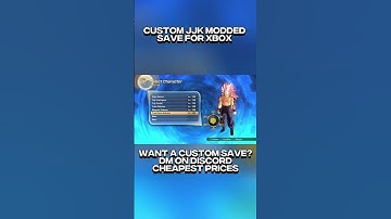 JJK CUSTOM MODDED SAVE 😱 FOR XENOVERSE 2 #dbz #dragonball #xbox #mods #goku