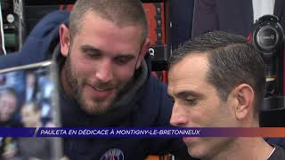 Yvelines | Pauleta en dédicace à Montigny-le-bretonneux