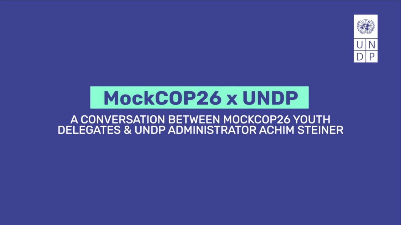 Mock COP X UNDP: youth and climate activism