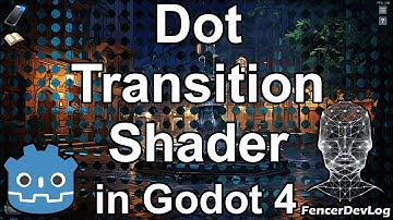 Godot 4: Dot transition shader (tutorial)