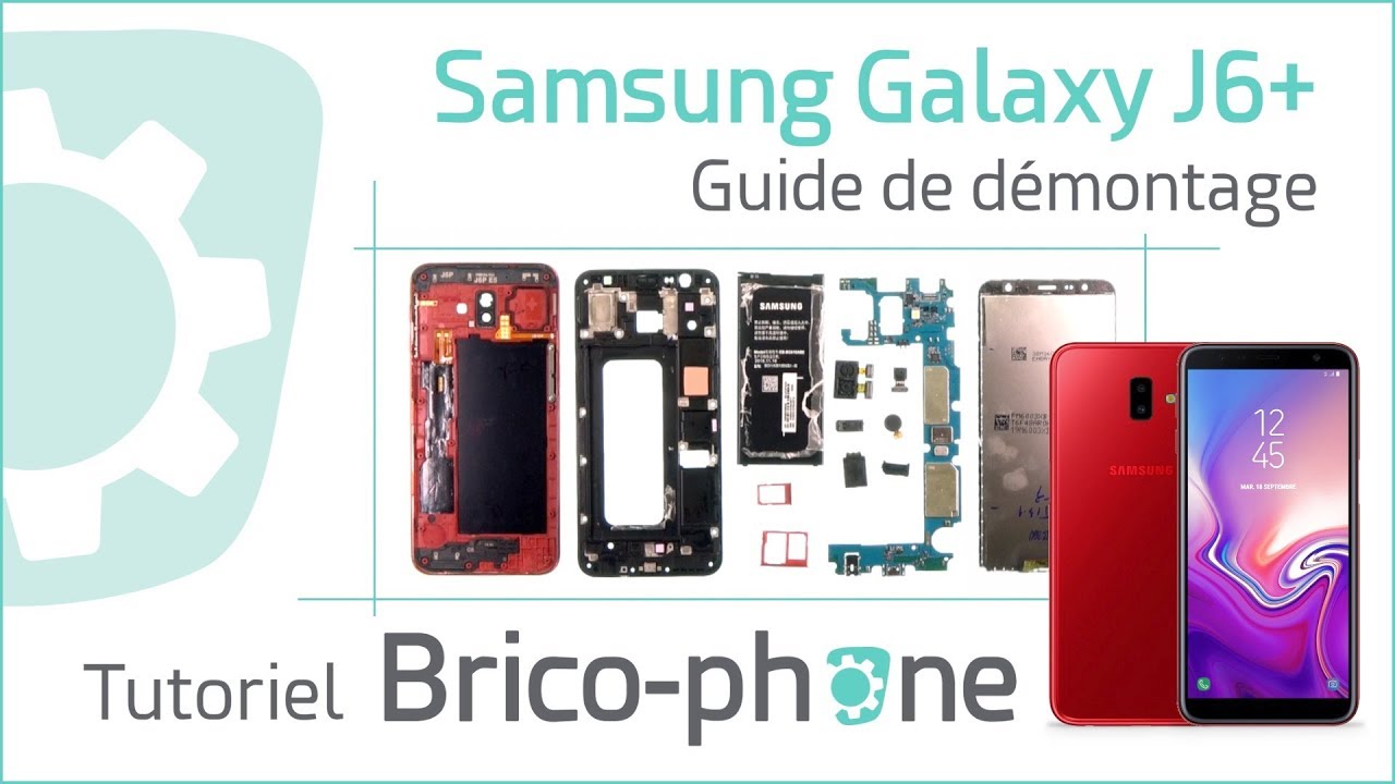 Samsung Galaxy J6+ : guide de démontage - YouTube