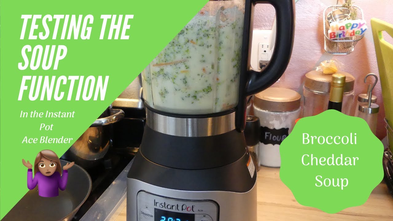 Instant Pot ACE Blender Root Vegetables Soup + Video - This Old Gal