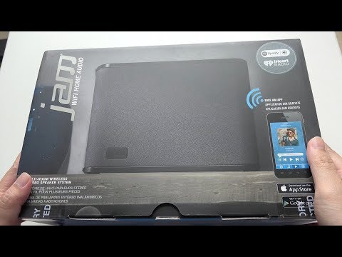 JAM Rhythm WiFi Home Audio Speaker Unboxing & Sound Test