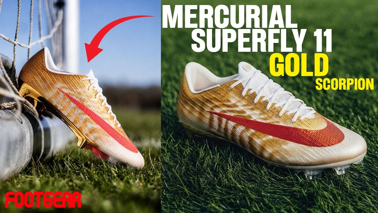 CR7 x Nike Mercurial Superfly 11 “Gold Scorpion”🔥: HIS LEGEND