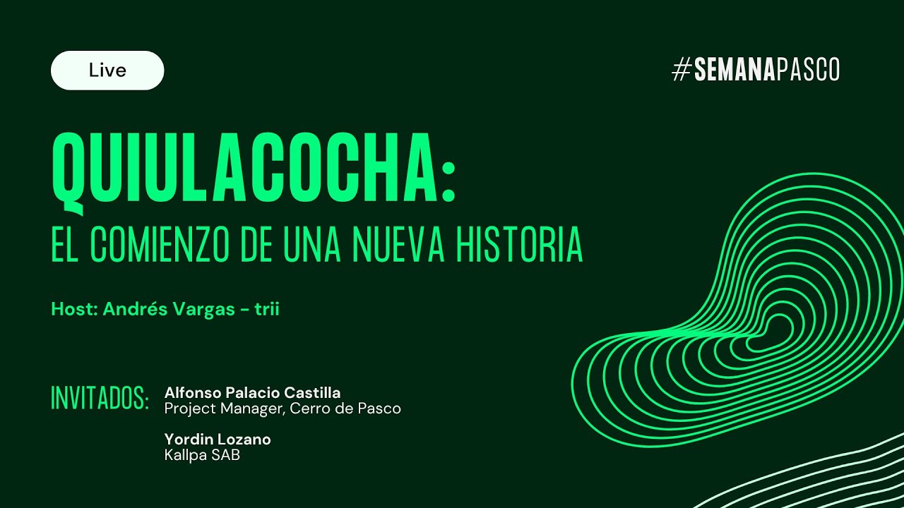 #Perú - Quiulacocha: el comienzo de una nueva historia - YouTube