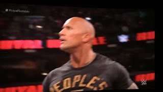 WWE Royal Rumble 2015: The Rock Returns To Help Roman Reigns