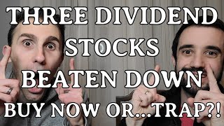 Three Cheap Dividend Stocks to Buy or Three Value Traps! | Dividends | Creating Passive Income