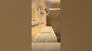 One way smoke to stairs in Mirage #CS2 #CounterStrike2 #CSGO2 #smokes #gaming #tips #fps