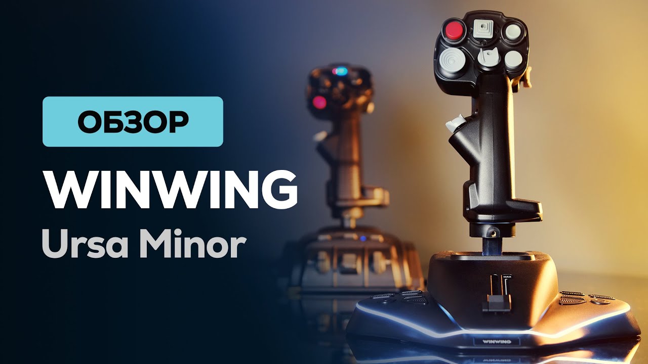 WINWING Ursa Minor - the step twin of the VKB Gladiator NXT EVO