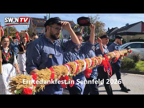 🌾 Sennfeld feiert! Volle Straßen beim Erntedankfest – wir waren mittendrin 🎥