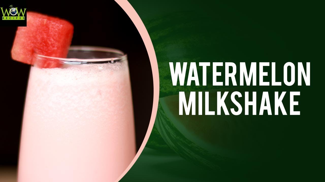 Watermelon Mikshake Recipe | How to Make Watermelon Mikshake | Online Kitchen | Wow Recipes | WOW Recipes