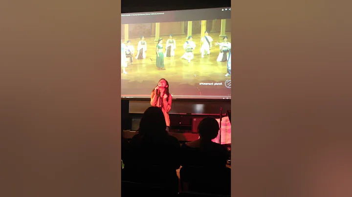 Amy Olivo singing Part of the World in Warren High...