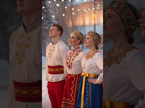 'Традиционные русские костюмы — Красота и история в каждом узоре'