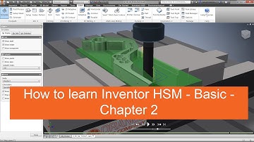 Easy steps to use Inventor HSM - Basic - Chapter 2