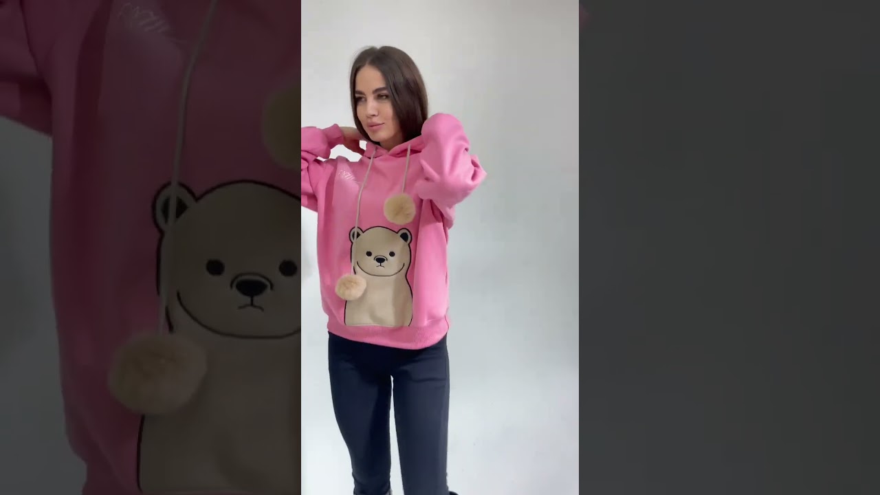 Свитшот женский оверсайз Худи женское Толстовка женская Shilliano