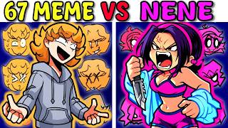 67 VS NENE | FNF Character Test | Gameplay VS My Playground