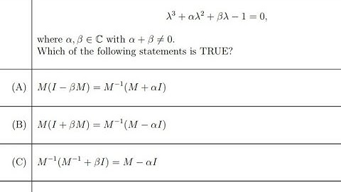 SOLUTION OF QUESTION NO 11,GATE 2022 ( MATHEMATICS)